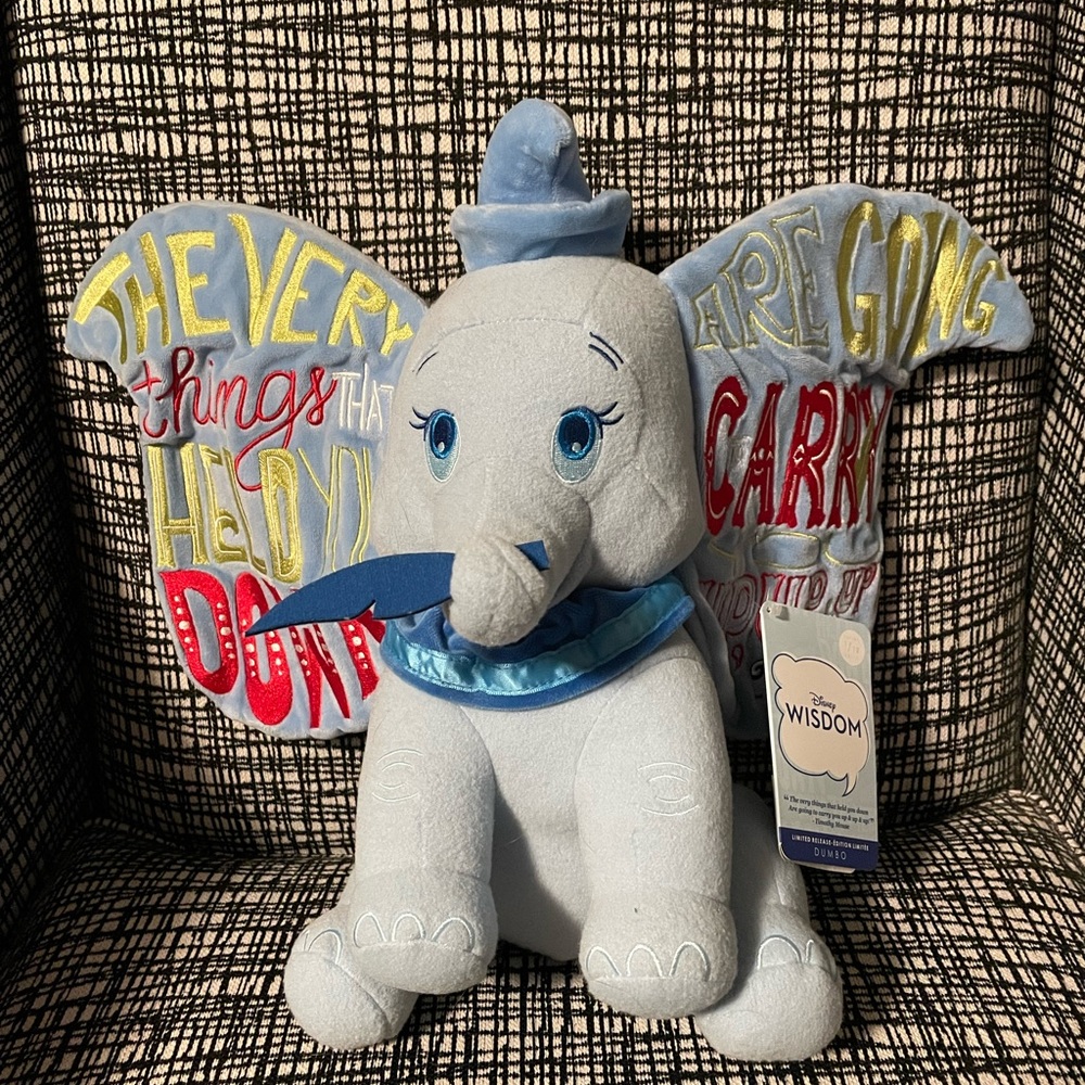 Disney Wisdom Dumbo Plush